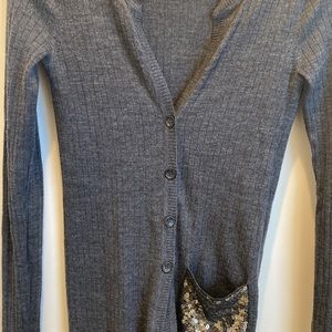 Holiday Vibes! Vera Wang Lavender Label merino wool cardigan